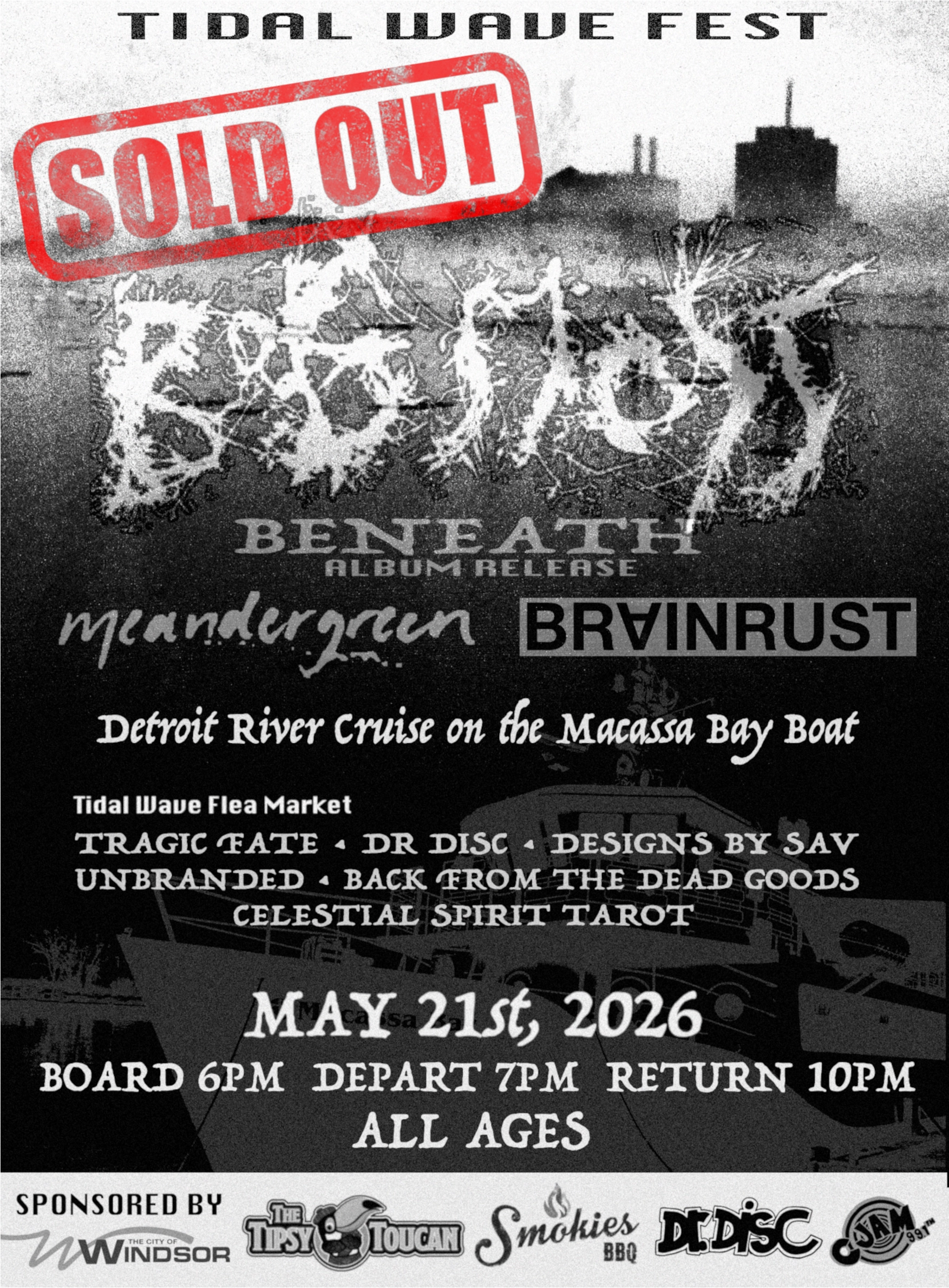 Bog Moss Beneath Album Release poster